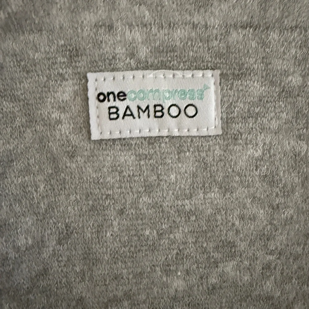 Bamboo Gray Compression Foot sleeves - Picture 2 of 10